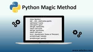 Python magic or Dunder  method